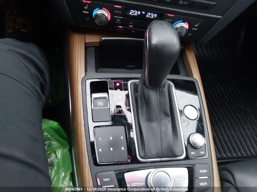 2016 Audi A6 VIN: WAUJMAFC7GN011832 Lot: 40042961