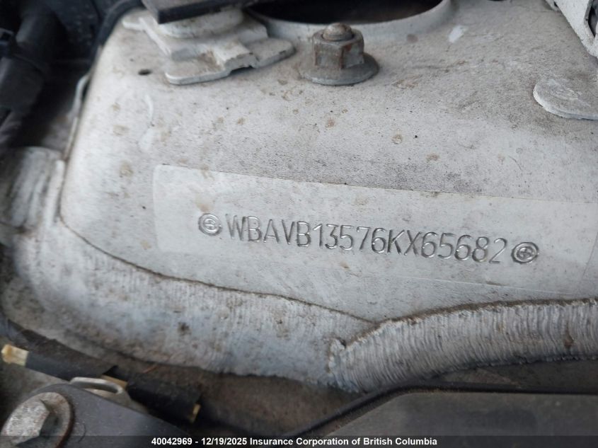 2006 BMW 325I VIN: WBAVB13576KX65682 Lot: 40042969