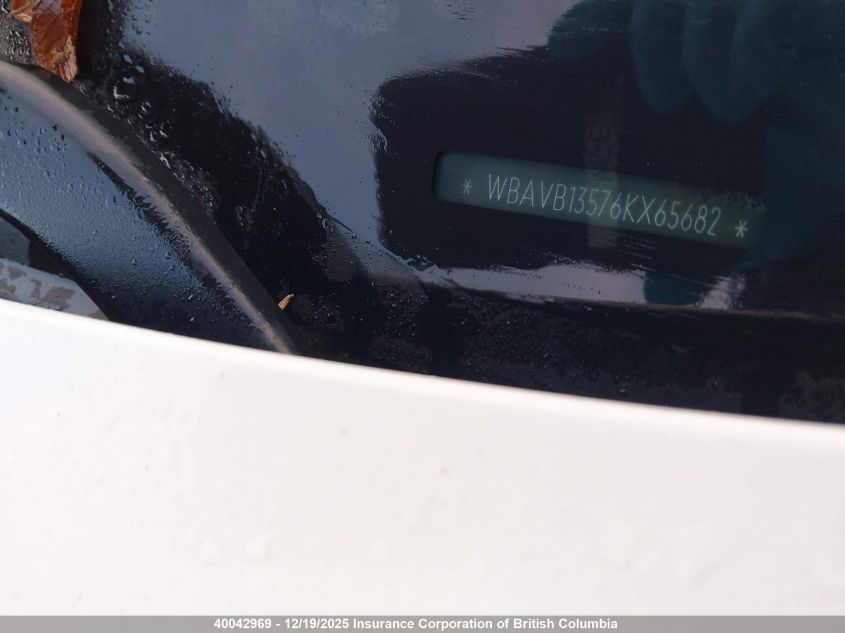 2006 BMW 325I VIN: WBAVB13576KX65682 Lot: 40042969