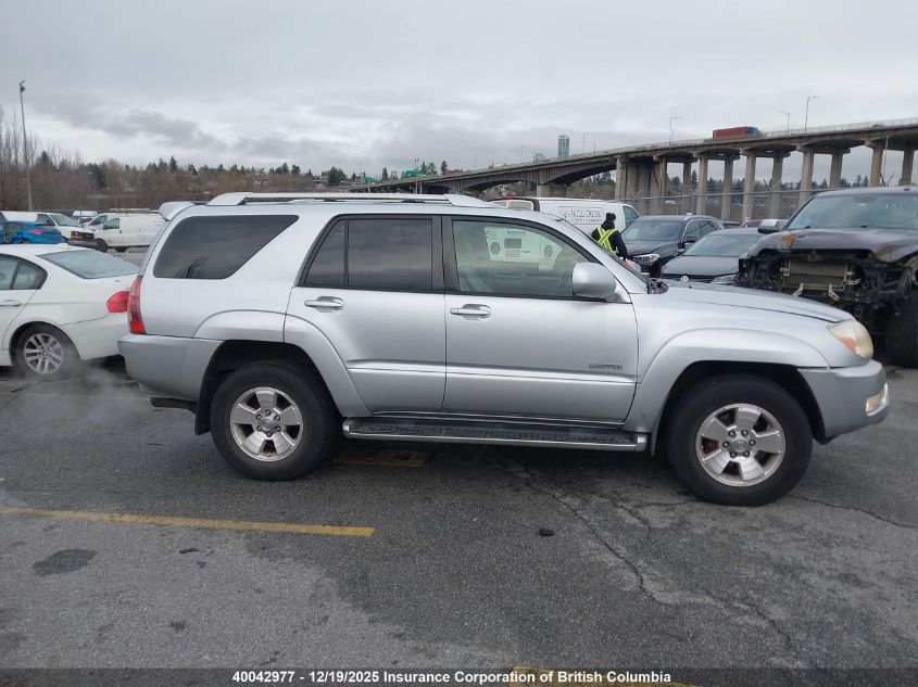 2004 Toyota 4Runner Limited VIN: JTEBU17R440027808 Lot: 40042977
