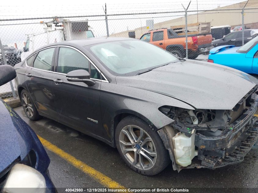 2019 Ford Fusion Titanium VIN: 3FA6P0RU7KR156248 Lot: 40042980