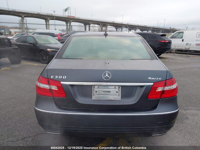2013 Mercedes-Benz E 300 4Matic VIN: WDDHF8BB7DA678815 Lot: 40043025