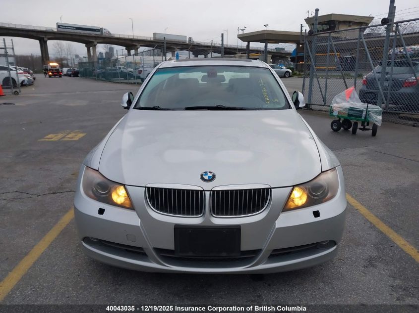 2006 BMW 330Xi VIN: WBAVD335X6KV65627 Lot: 40043035