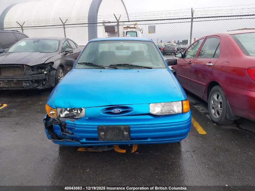 1994 Ford Escort Lx/Sport VIN: 3FACP13J0RR146310 Lot: 40043083