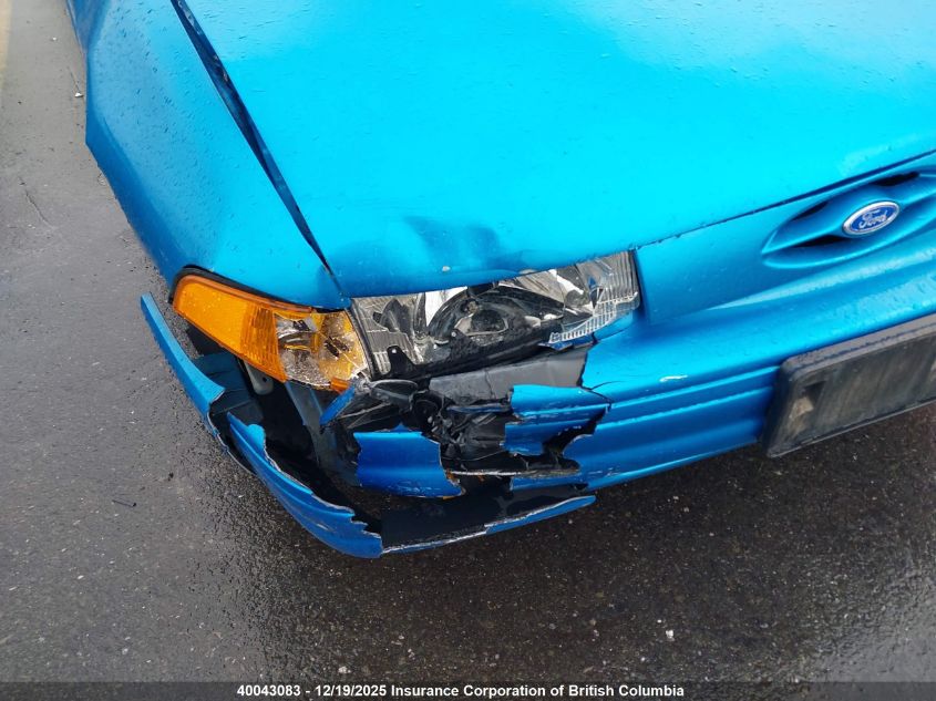 1994 Ford Escort Lx/Sport VIN: 3FACP13J0RR146310 Lot: 40043083