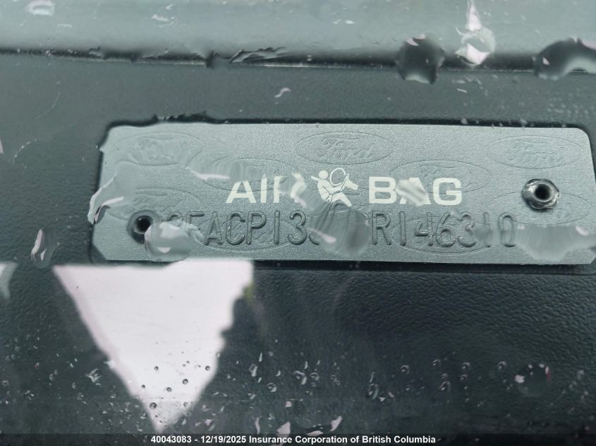 1994 Ford Escort Lx/Sport VIN: 3FACP13J0RR146310 Lot: 40043083