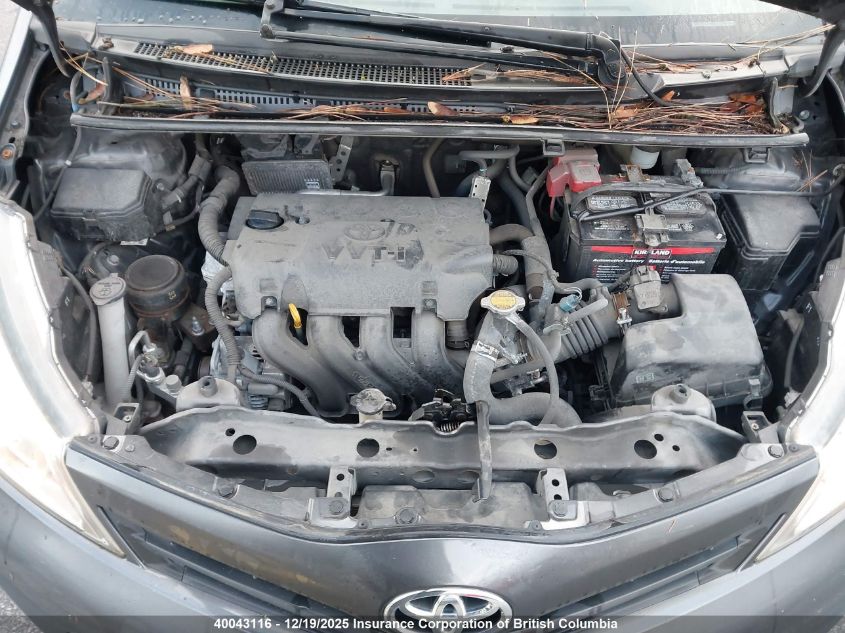 2012 Toyota Yaris VIN: JTDKTUD32CD529720 Lot: 40043116