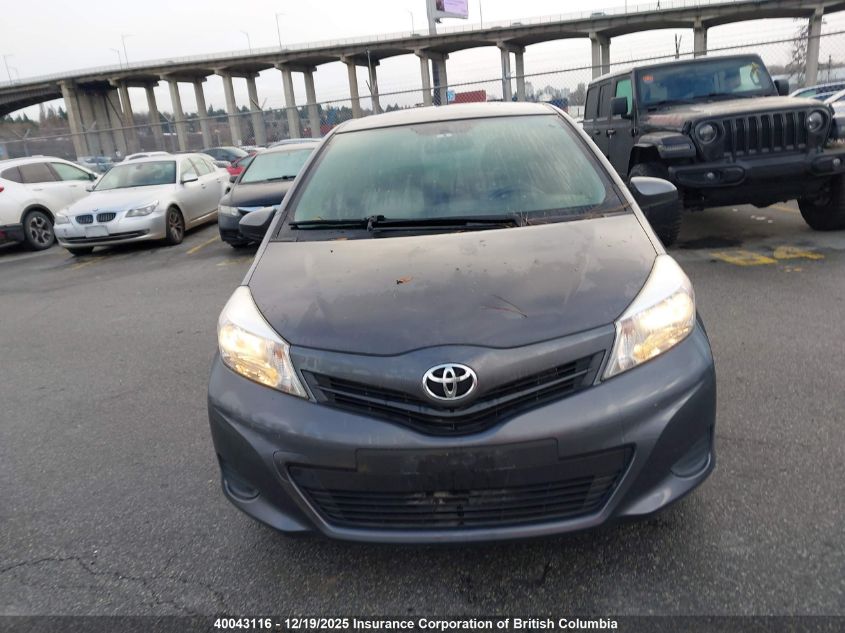 2012 Toyota Yaris VIN: JTDKTUD32CD529720 Lot: 40043116