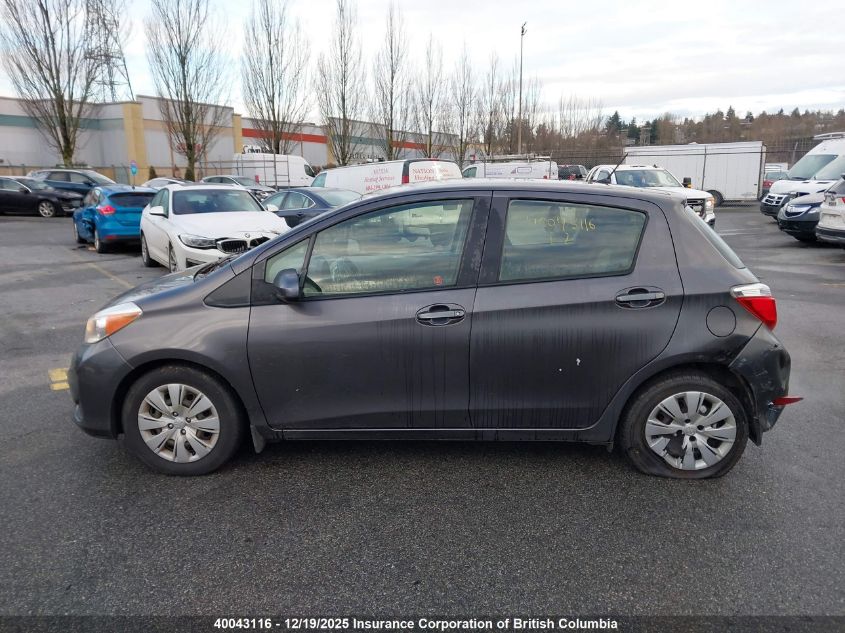 2012 Toyota Yaris VIN: JTDKTUD32CD529720 Lot: 40043116