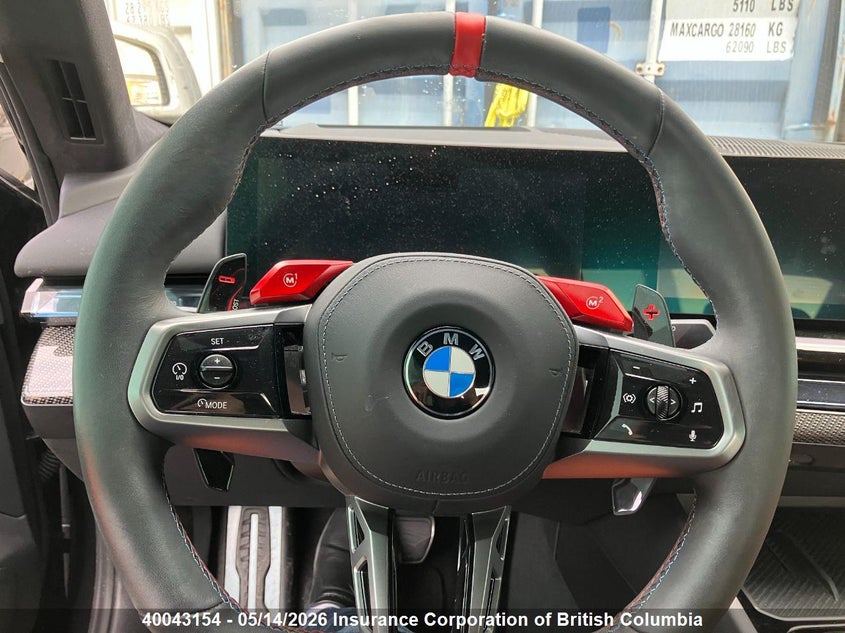 2025 BMW M5 VIN: WBS83FK00SCU38733 Lot: 40043154