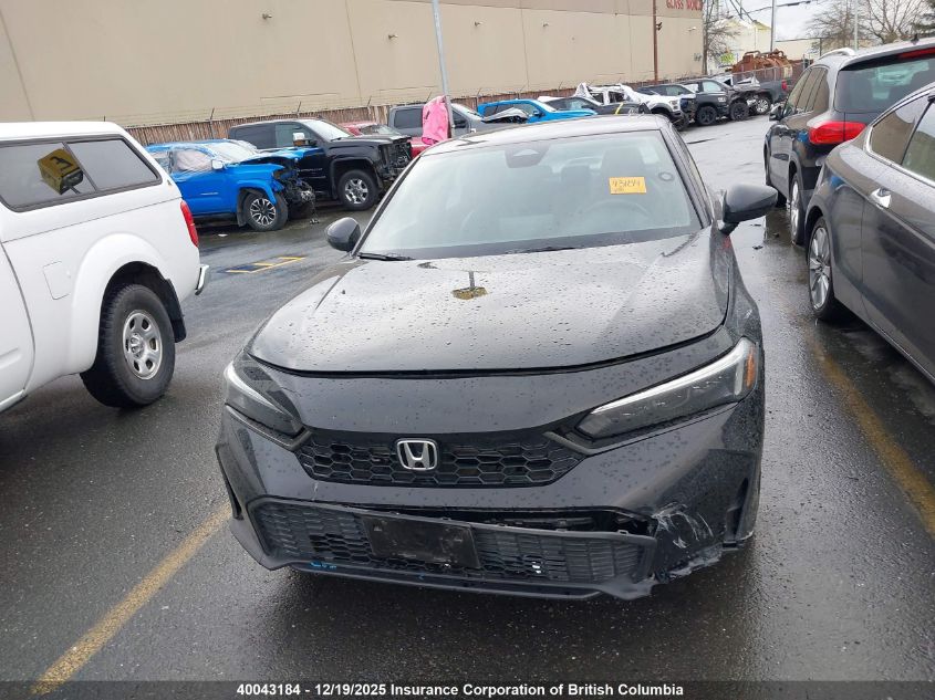 2025 Honda Civic VIN: 2HGFE4F84SH010014 Lot: 40043184