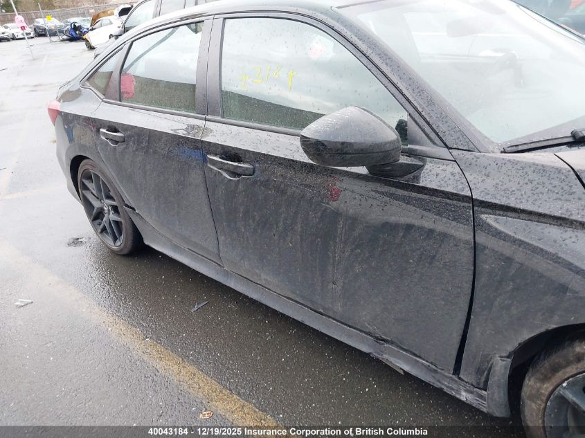 2025 Honda Civic VIN: 2HGFE4F84SH010014 Lot: 40043184