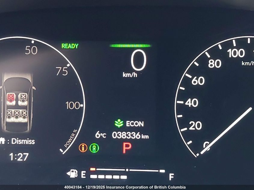 2025 Honda Civic VIN: 2HGFE4F84SH010014 Lot: 40043184