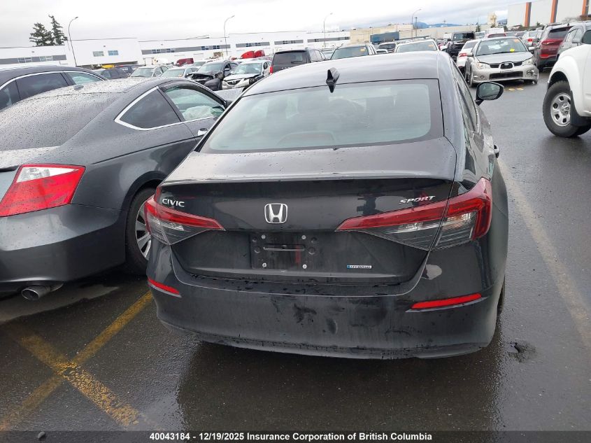 2025 Honda Civic VIN: 2HGFE4F84SH010014 Lot: 40043184