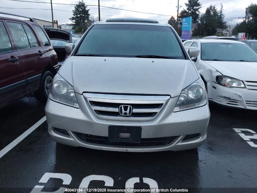 2007 Honda Odyssey Exl VIN: 5FNRL38777B502145 Lot: 40043194