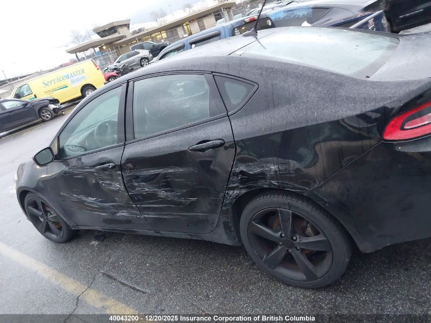 2014 Dodge Dart Sxt VIN: 1C3CDFBB0ED826435 Lot: 40043200