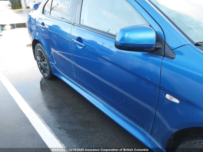 2010 Mitsubishi Lancer Es/Es Sport VIN: JA32U2FU2AU600790 Lot: 40043261