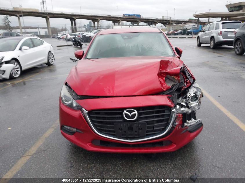 2018 Mazda 3 Touring VIN: JM1BN1L73J1169143 Lot: 40043351