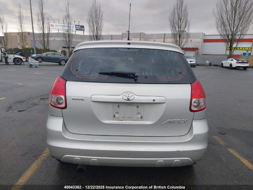 2004 Toyota Corolla Matrix Xr VIN: 2T1KR32E54C812222 Lot: 40043362