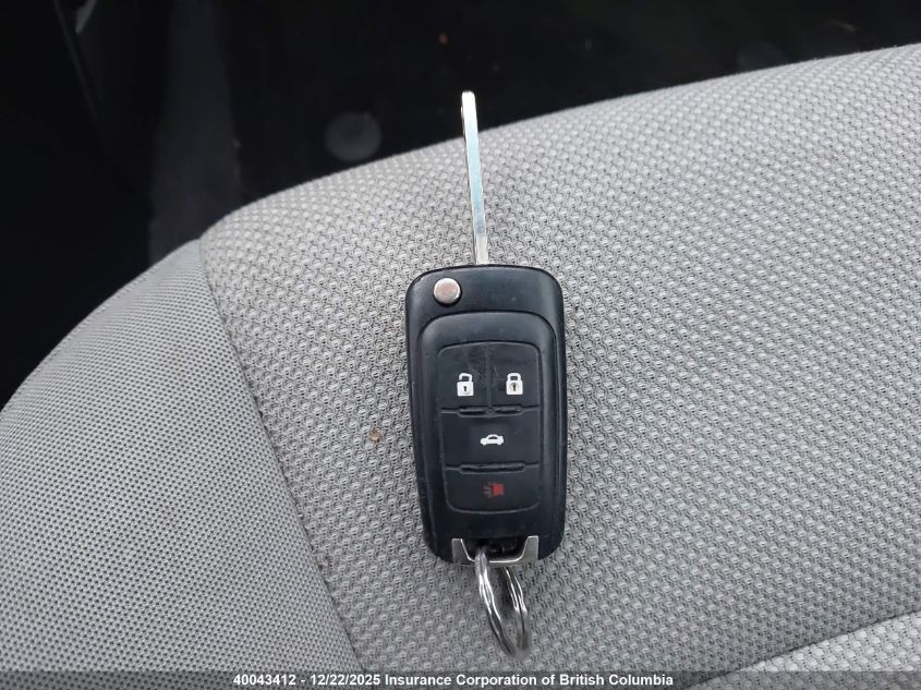 2011 Chevrolet Cruze VIN: 1G1PK5S94B7181916 Lot: 40043412