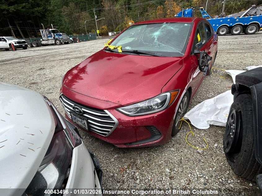 KMHD84LF7JU681359 2018 Hyundai Elantra Sel/Value/Limited auction photo 1