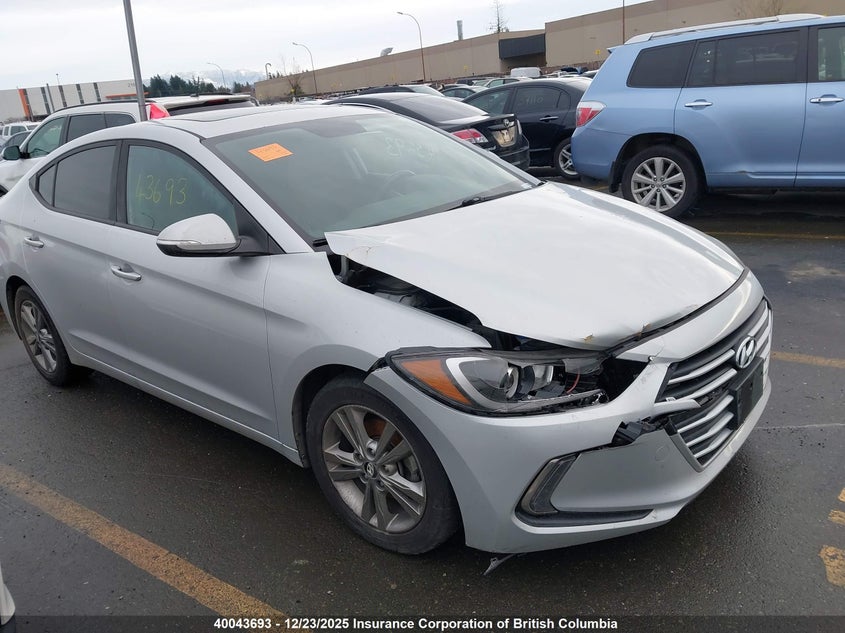 KMHD84LF2JU642324 2018 Hyundai Elantra Sel/Value/Limited auction photo 1