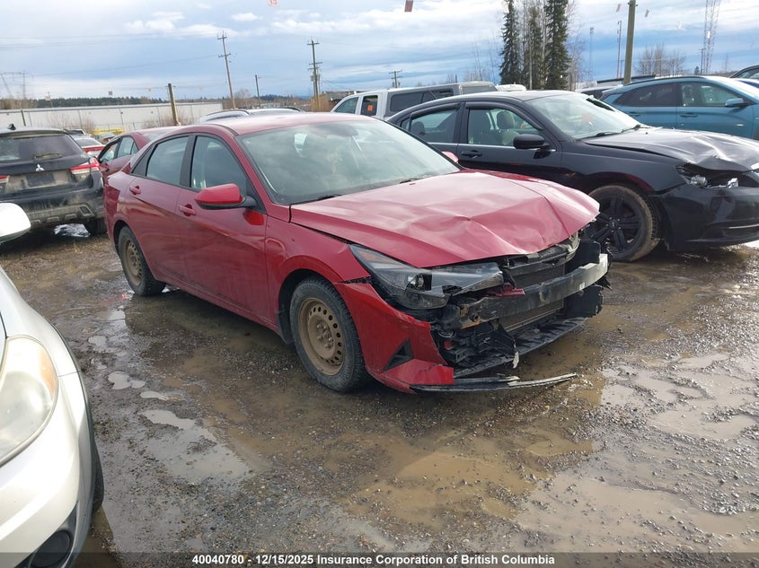KMHLM4AG1MU088524 2021 Hyundai Elantra Sel auction photo 1