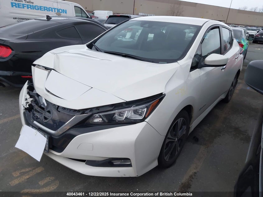Vin: 1n4az1cp2kc317715, lot: 30054424, nissan leaf s/sl/sv 20192