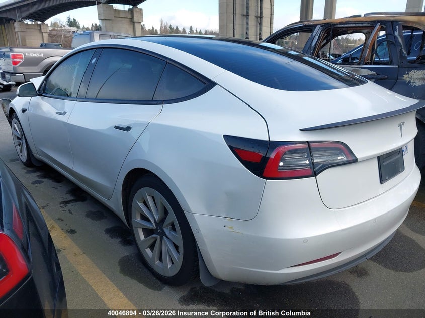 Vin: 5yj3e1ea0mf856539, lot: 30056111, tesla model 3 20213