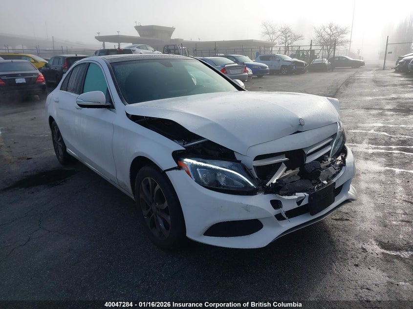 Vin: 55swf4kb3fu048504, lot: 30056579, mercedes-benz c 300 4matic 20151