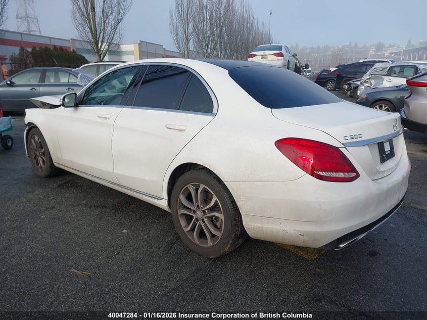 Vin: 55swf4kb3fu048504, lot: 30056579, mercedes-benz c 300 4matic 20153