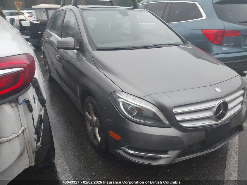 WDDMH4EB0EJ291814 2014 Mercedes-Benz B250 auction photo 1