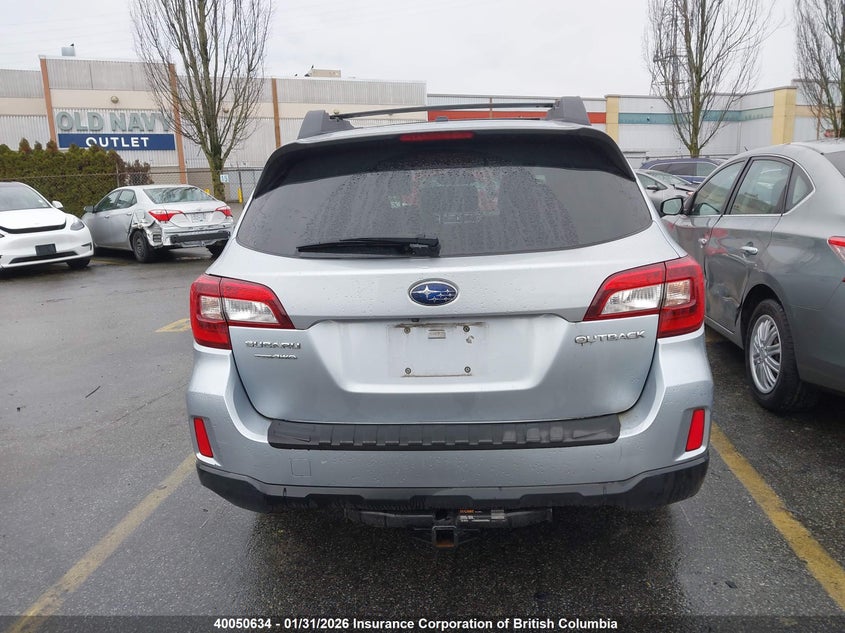 2017 Subaru Outback 2.5I Premium VIN: 4S4BSCDC3H3337826 Lot: 40050634