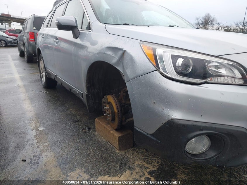 2017 Subaru Outback 2.5I Premium VIN: 4S4BSCDC3H3337826 Lot: 40050634