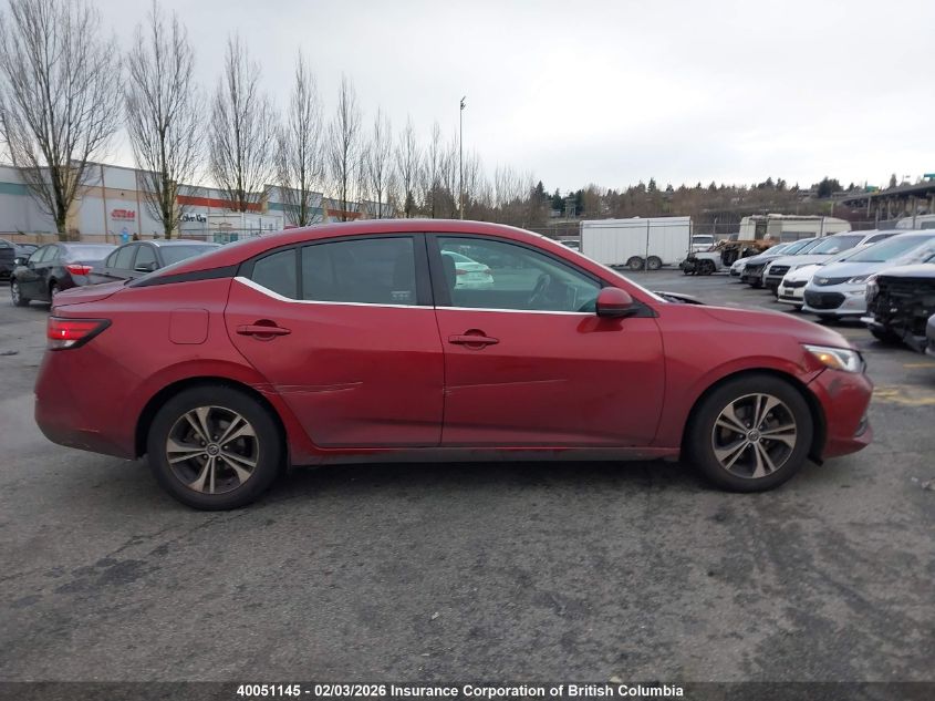 2021 Nissan Sentra Sv VIN: 3N1AB8CV4MY255169 Lot: 40051145