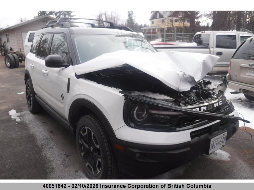 3FMCR9C6XNRD68941 2022 Ford Bronco Sport Outer Banks auction photo 1