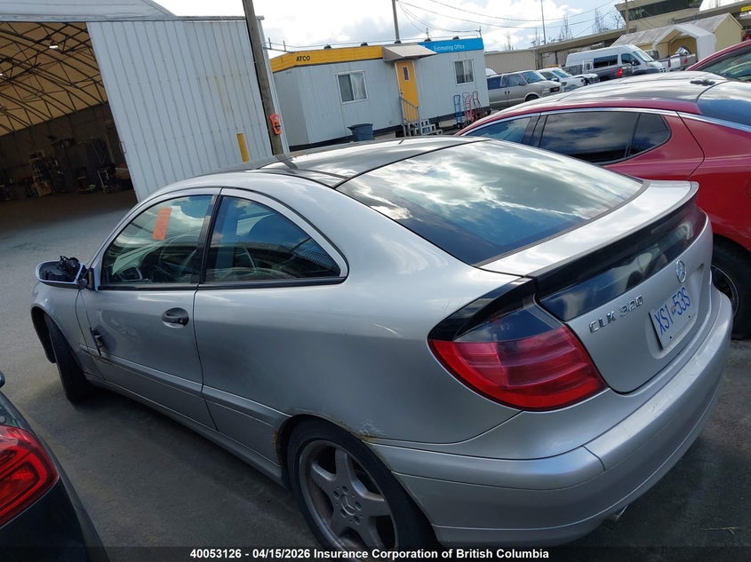 2002 Mercedes-Benz C 230K Sport Oupe VIN: WDBRN47J42A299695 Lot: 40053126