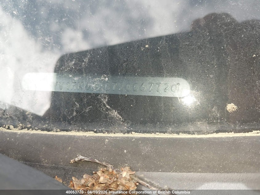 2007 Volvo C30 VIN: YV1MK682872006772 Lot: 40053770