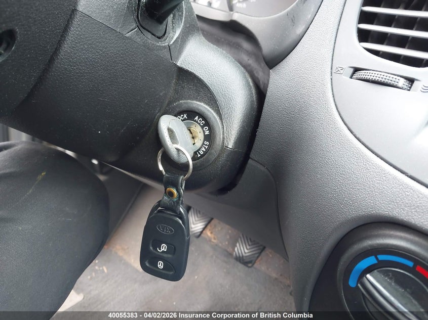 2009 Kia Rio VIN: KNADE223096485382 Lot: 40055383