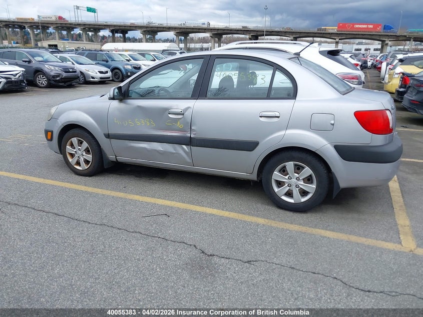 2009 Kia Rio VIN: KNADE223096485382 Lot: 40055383