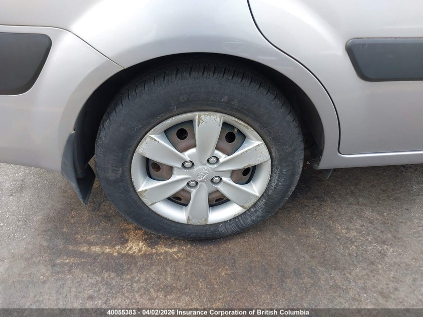 2009 Kia Rio VIN: KNADE223096485382 Lot: 40055383