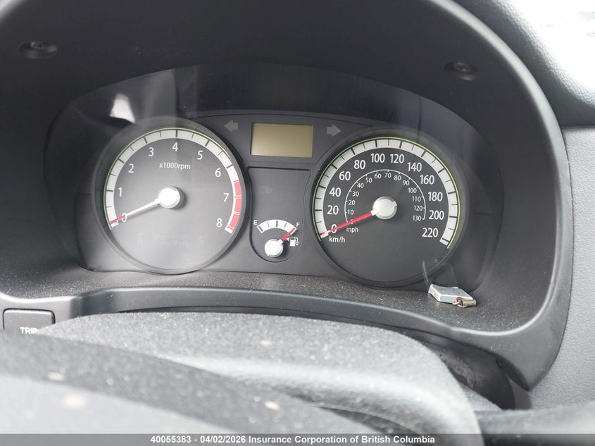 2009 Kia Rio VIN: KNADE223096485382 Lot: 40055383