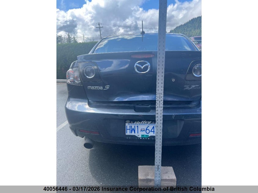 2008 Mazda 3 S VIN: JM1BK323581125058 Lot: 40056446