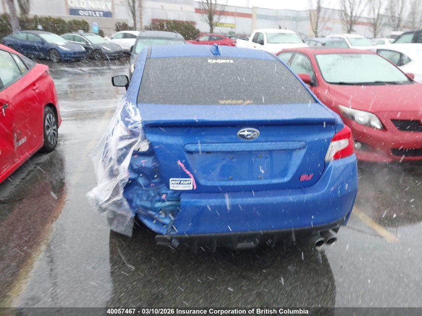 2019 Subaru Wrx VIN: JF1VA1P6XK8825847 Lot: 40057467