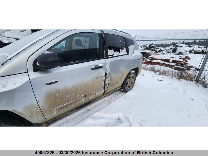 2008 Jeep Compass Sport VIN: 1J8FF47WX8D761741 Lot: 40057826