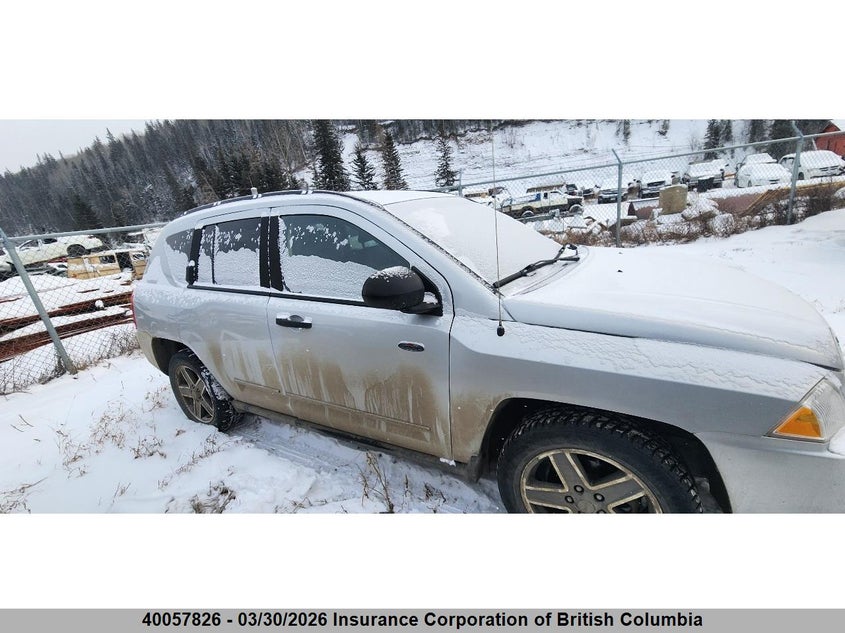 2008 Jeep Compass Sport VIN: 1J8FF47WX8D761741 Lot: 40057826