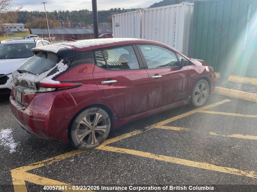 2019 Nissan Leaf VIN: 1N4AZ1CP2KC314913 Lot: 40057941