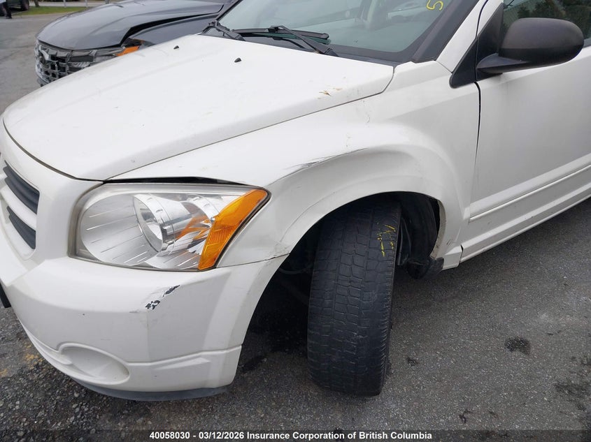 2007 Dodge Caliber Sxt VIN: 1B3HB48B57D274776 Lot: 40058030