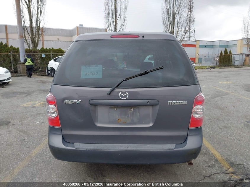 2006 Mazda Mpv Wagon VIN: JM3LW28A960560362 Lot: 40058266