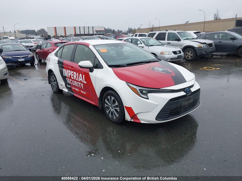 JTDBDMHE9S3017689 2025 Toyota Corolla Le/Se auction photo 1